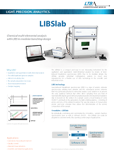 LIBSlab data sheet preview