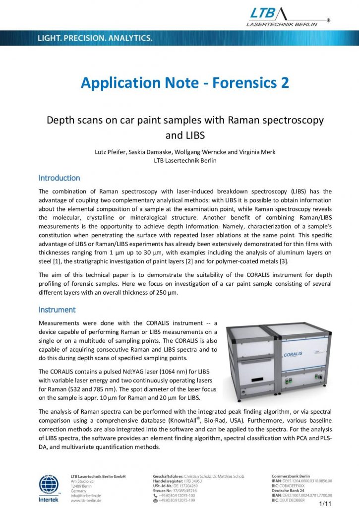 Vorschau: Application Note - Forensics 2