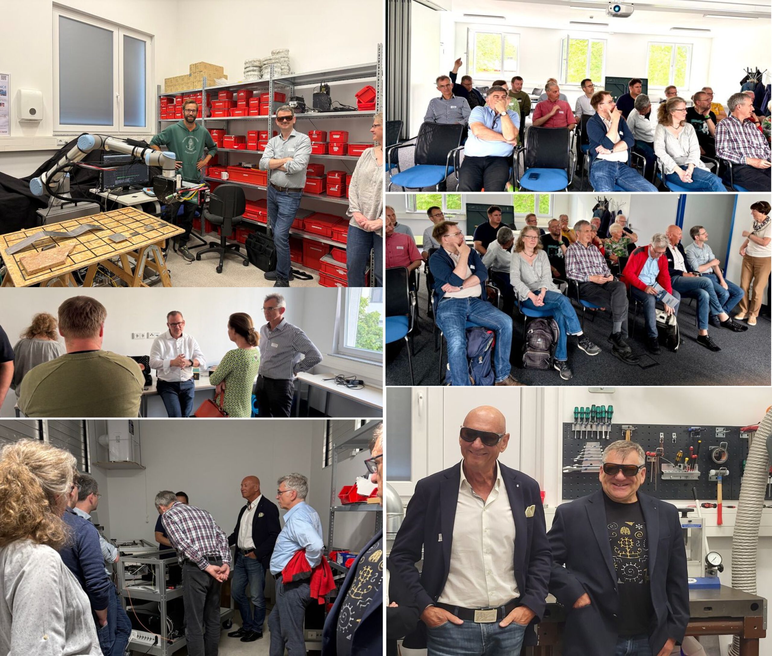 Impressionen vom Besuch des TKA bei LTB Lasertechnik